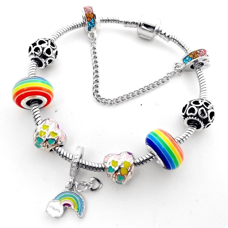 Bracelet Élastique LGBT Arc-en-ciel